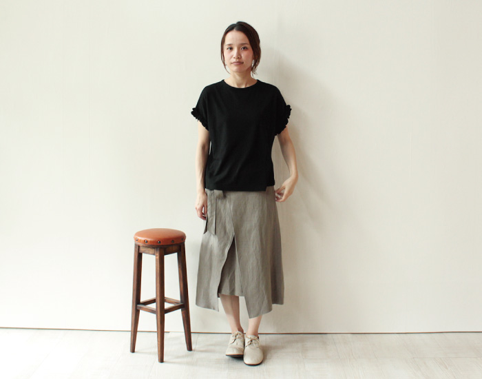 doux bleu ビスコースリネンラップス
カート