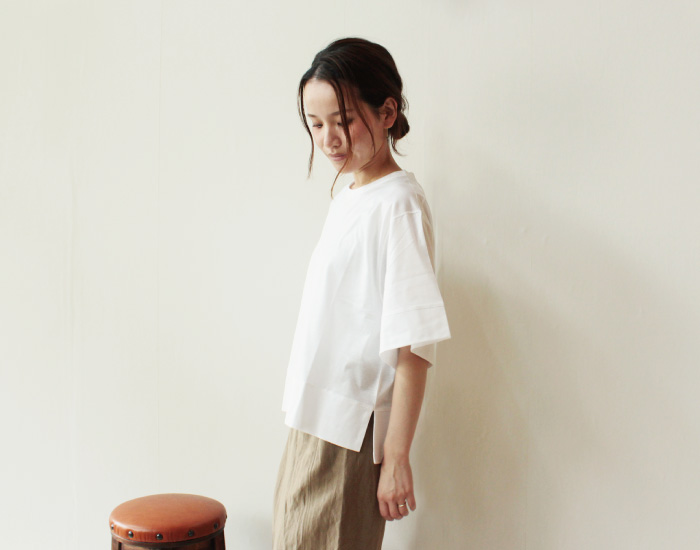 doux bleu 60シルケットプルオーバー
